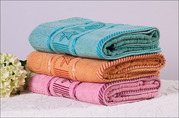 Махровые полотенца КостанайАстана 35х75, 90г, цена:160тг и Урумчи китай